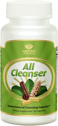 Natura International - All Cleanser (60 Capsules) | Herbal Detox