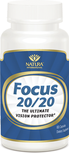 Natura International - Focus 20/20 (60 Capsules) | Keep the focus of your original vision